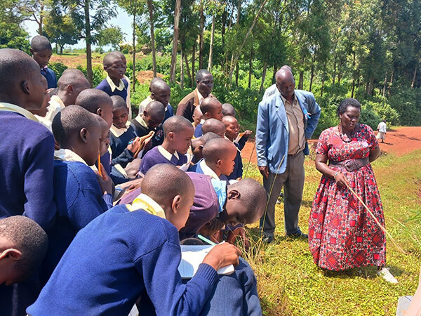 Children love learning our Just Earth farming too.